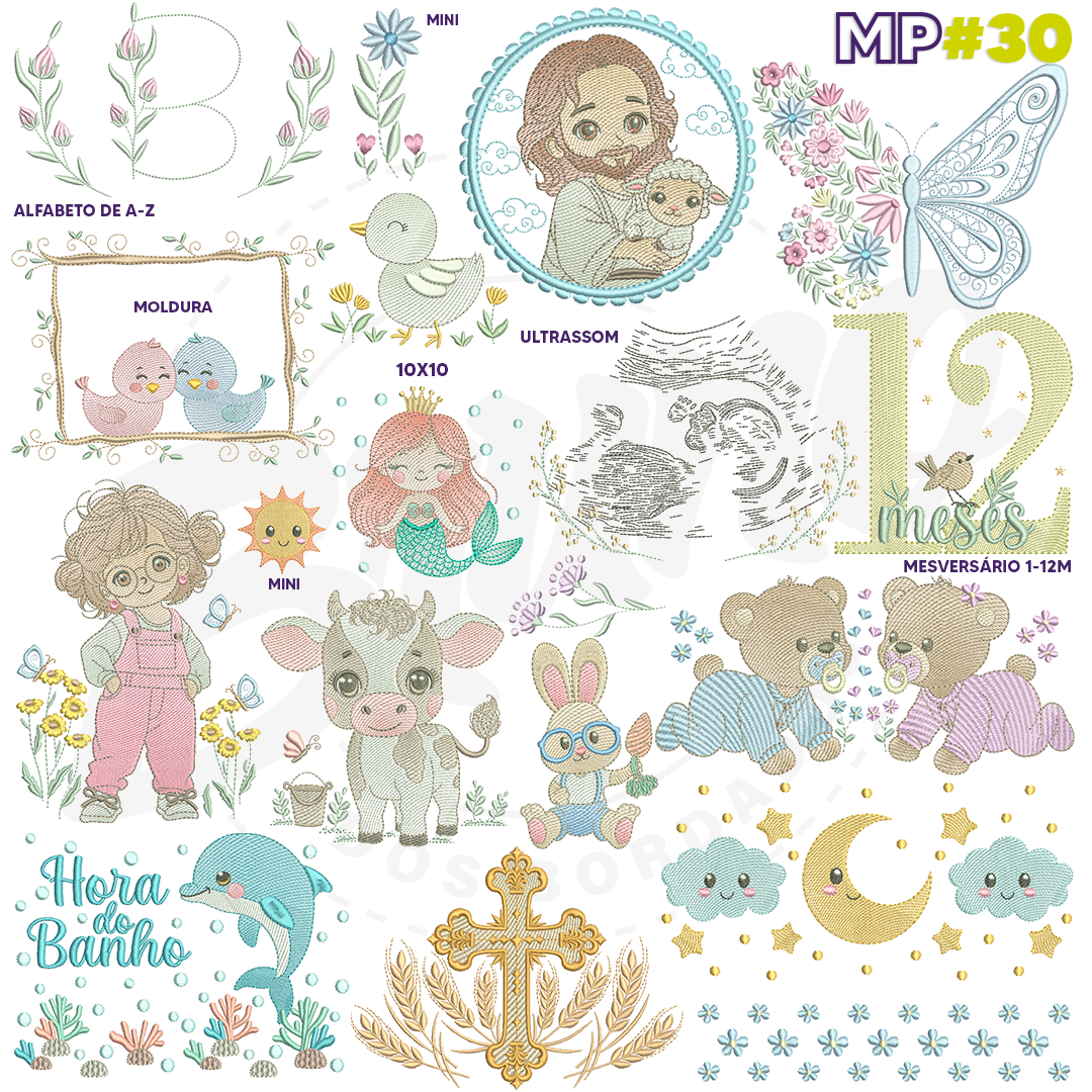 Coleção MP#30 (176 matrizes)