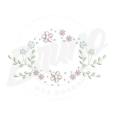 MP15M051 - Moldura floral