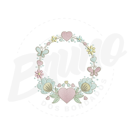 CG20M001-1 CG20M001 - Moldura coração