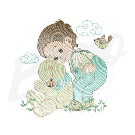 MP9M004 - Menino e Urso