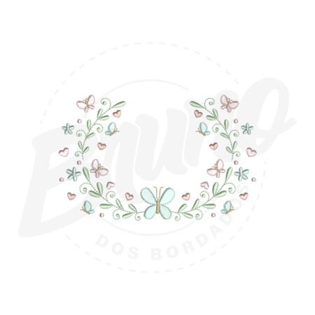 MP18M058 - Moldura borboleta