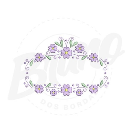 MP18M142 - Moldura flores