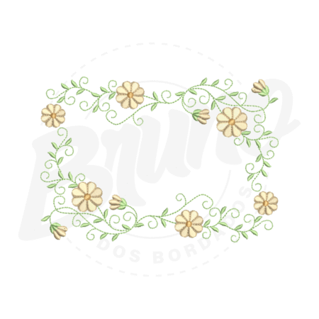 MP19M019 - Moldura Flor