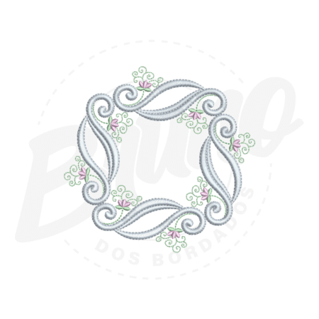 MP19M219 - Moldura flores