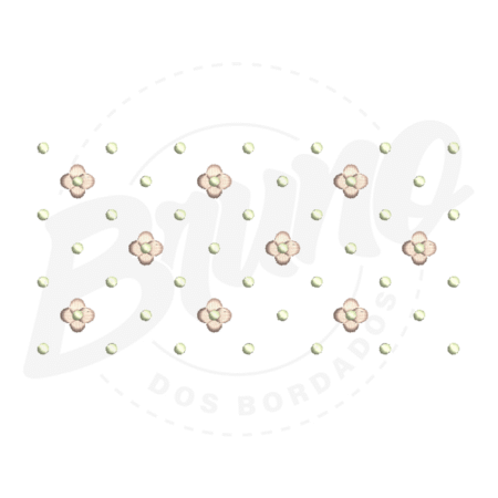 MP19M260 - Moldura flor e poá