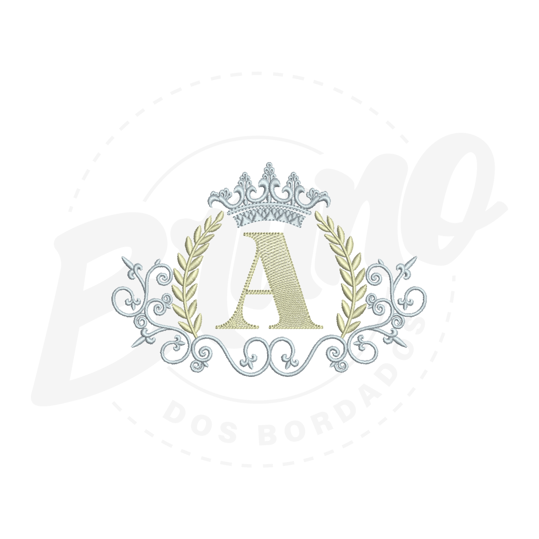 MP20M056-2 Alfabeto Coroa Masculino