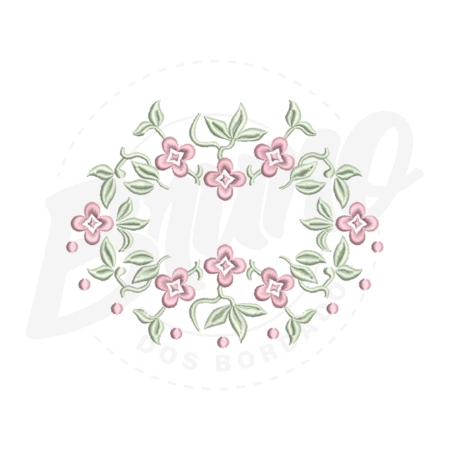 MP22M125 - Moldura floral