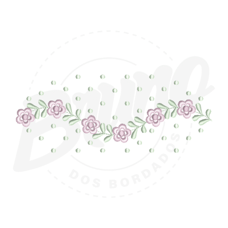 MP23M024 - Barrinha floral e poá