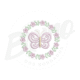 MP23M028 -  Moldura Borboleta 3D, Aplique e Tatame