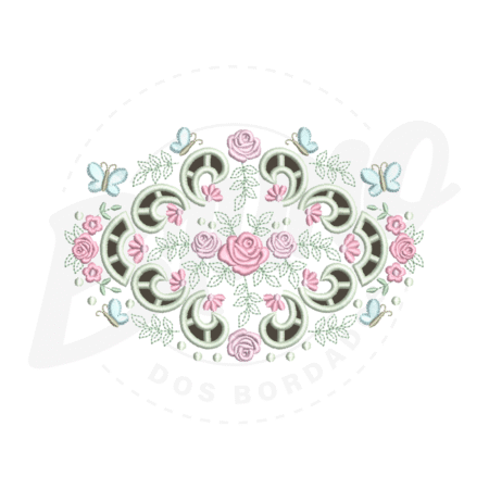 MP24M158 - Barrinha Floral Richelieu