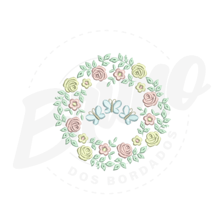 MP24M161 - Moldura Flores