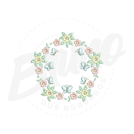 MP24M163 - Moldura Flores