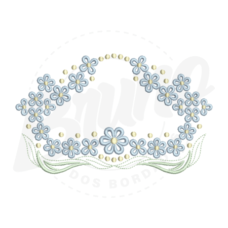 MP28M035T13X18-1 MP28M035 - Moldura floral