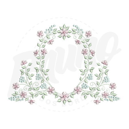 MP28M042 - Moldura floral