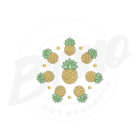 MP28M093 - Abacaxi brasão
