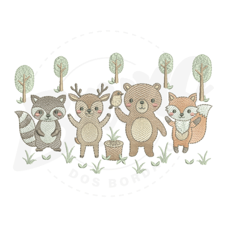 MP28M140 - Animais do bosque