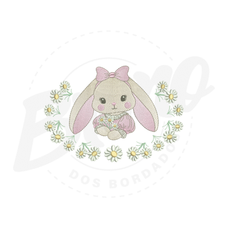 MP29M035 - Coelhinha e margaridas