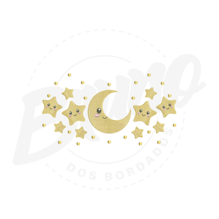 MP30M106T13X18 MP30M106 - Céu, lua e estrela