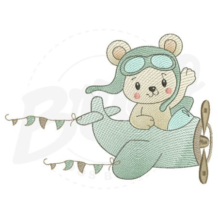 MP3M024-2 MP3M024 - Urso Aviador