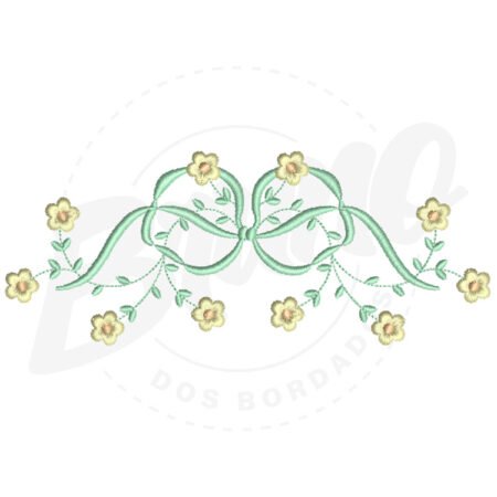 MP4M034 - Laço e flor