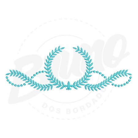 MP6M006 - Moldura flor de lís