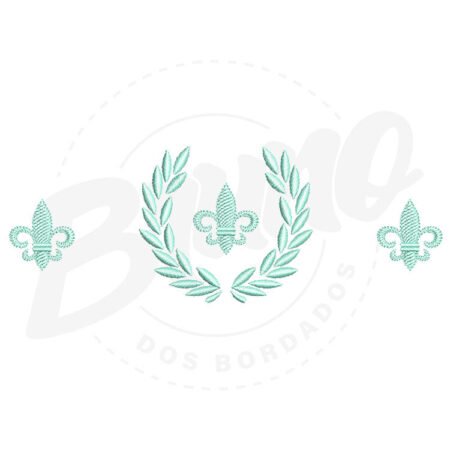 MP6M011-2 MP6M011 - Flor de Lís