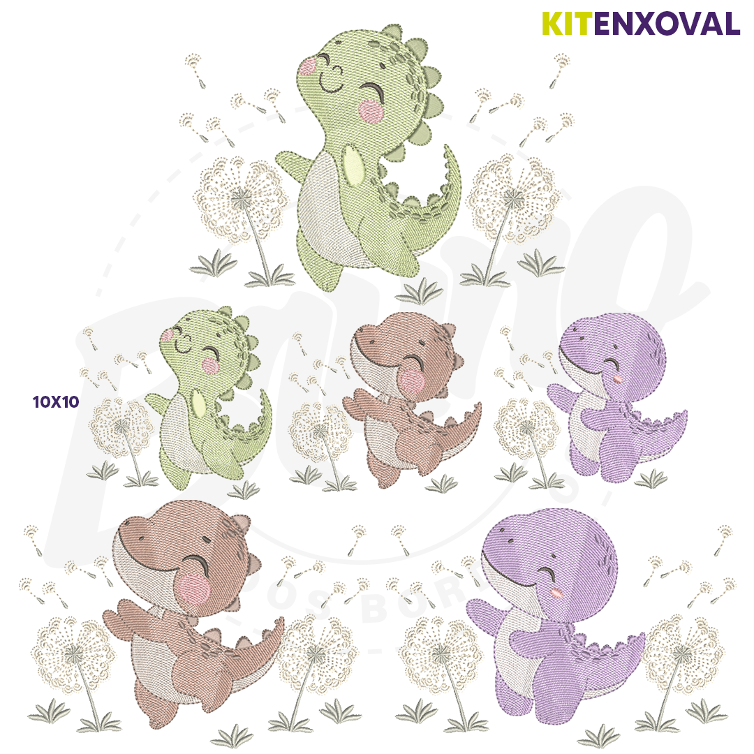 Kit Enxoval #134 - Dinossauro