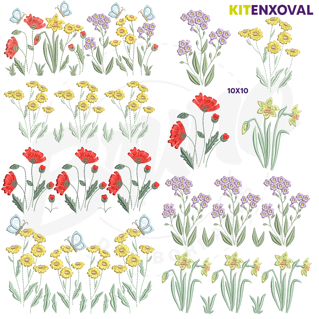 fundocatalogo_6e1261e1-bd58-4213-9107-dac20aec0390-2 Kit Enxoval #118 - Flores e jardim