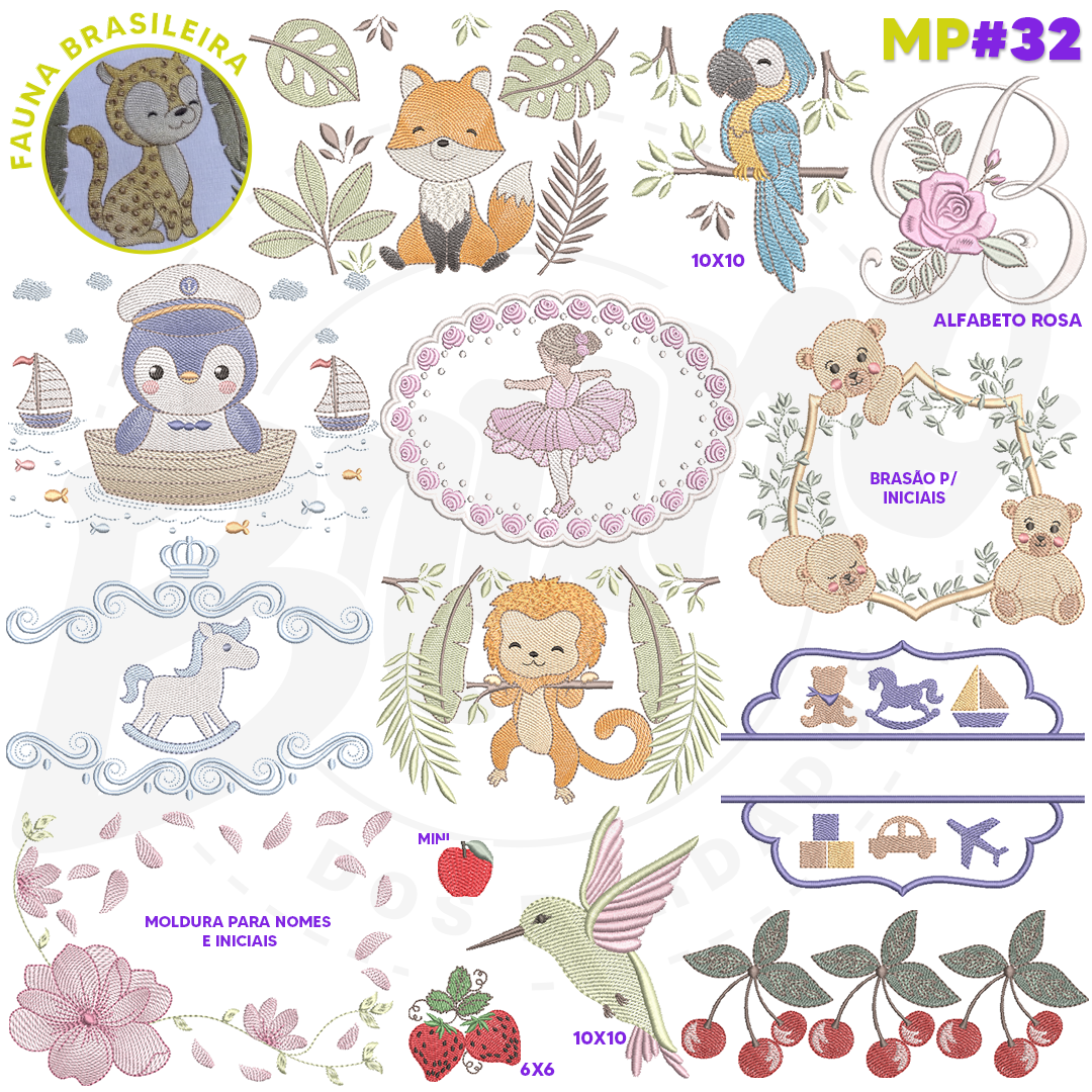 Coleção MP#32 (+160 matrizes)