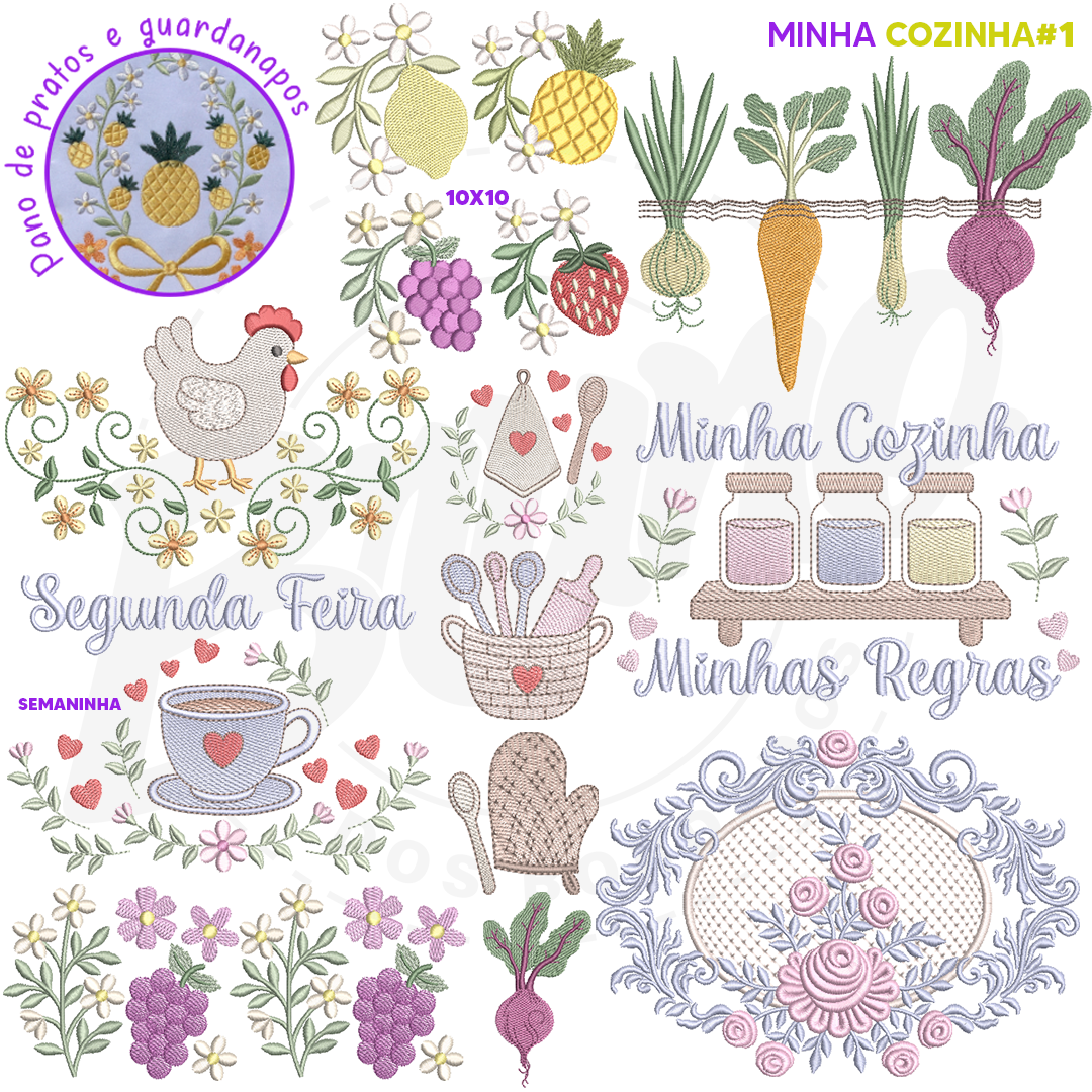 MC01 Minha Cozinha #01 (+70 Matrizes)