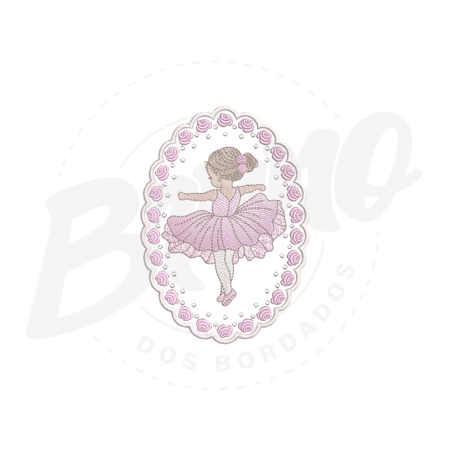 MP32M035T13X18 MP32M035 - Bailarina na moldura