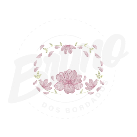 MP32M044 - Moldura floral