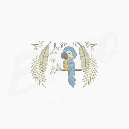 MP32M119 - Arara azul + 10x10