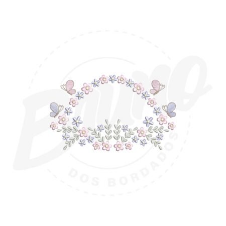 MP34M069 - Moldura flores