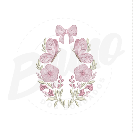 MP35M052 - Moldura borboleta