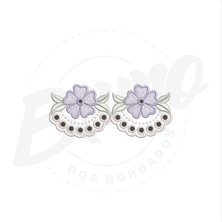 MP35M082 - Acabamento flor richelieu