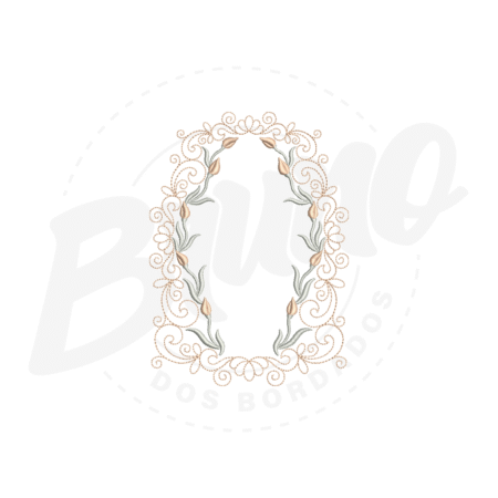 MP35M086 - Brasão floral