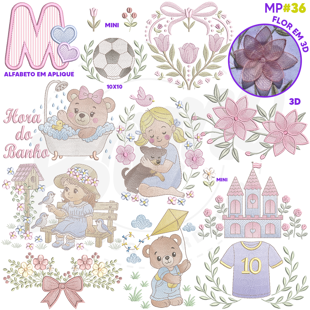 1 Coleção MP#36 (100 matrizes)