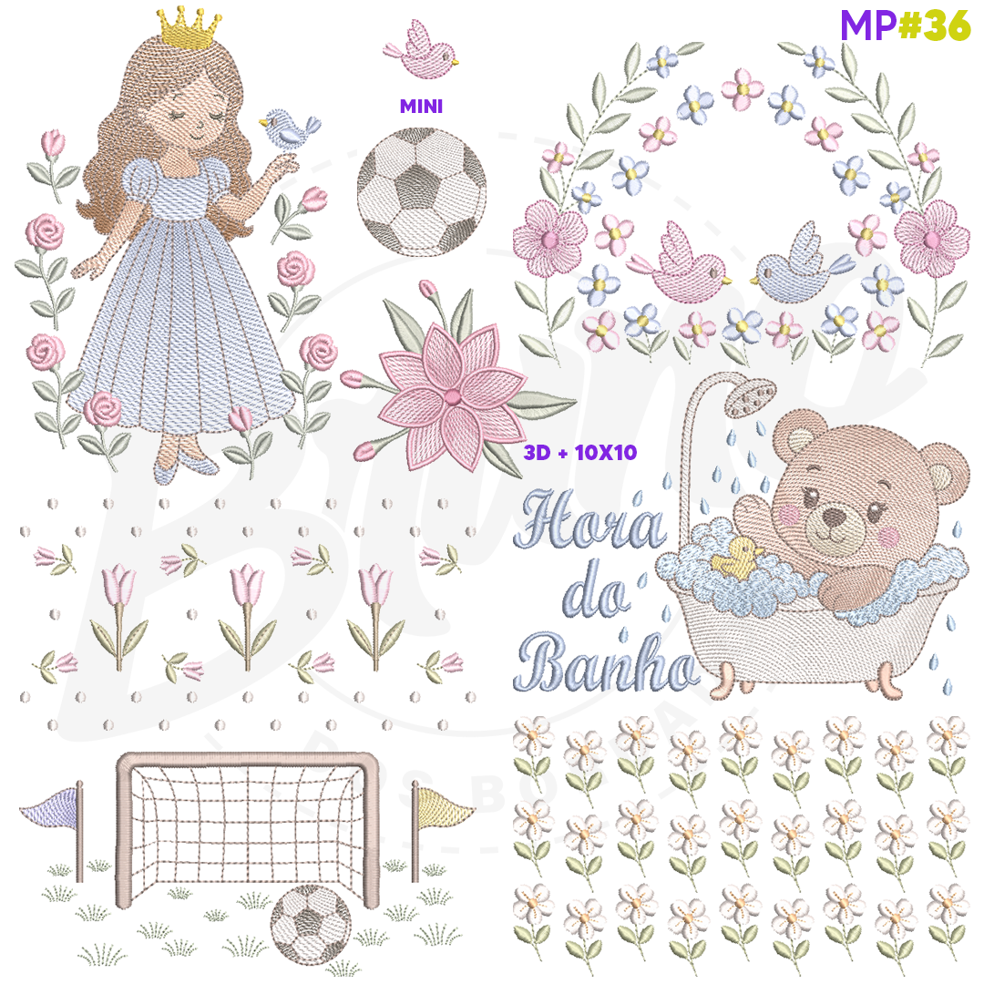 Coleção MP#36 (100 matrizes)